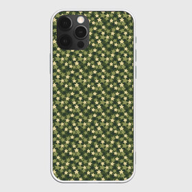 Чехол для iPhone 12 Pro Max с принтом Камуфляж Звездочки в городе Новоалтайск, Силикон |  | 23 февраля | армия | военная | зелень | камуфляж | листья | маскировка | паттерн | солдат | текстуры