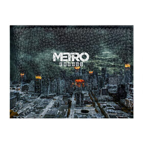 Обложка для студенческого билета с принтом Metro Exodus в городе Новоалтайск, натуральная кожа | Размер: 11*8 см; Печать на всей внешней стороне | Тематика изображения на принте: 2033 | exodus | metro | metro 2033 | metro exodus | stalker | апокалипсис | диггер | дигеры | метро | разрушка | эпидемия