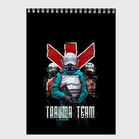 Скетчбук с принтом CYBERPUNK TRAUMA TEAM в городе Новоалтайск, 100% бумага
 | 48 листов, плотность листов — 100 г/м2, плотность картонной обложки — 250 г/м2. Листы скреплены сверху удобной пружинной спиралью | ambulance | cd prodject | cyberpunk 2077 | future | game | japan | kianu | logo | medicine | pc | rpg | samurai | trauma | trauma team | банды | будущее | игры | киану ривз | киберпанк | киберпанк 2077 | киборги | компьютер | медики скорая 