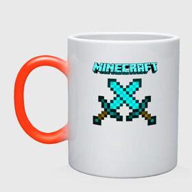 Кружка хамелеон с принтом Minecraft в городе Новоалтайск, керамика | меняет цвет при нагревании, емкость 330 мл | minecraft | алекс | белый | блоки | ведьма | взрывчатка | визера | волк | гаст | добывать | дракон | зеленый куб | зомби | игра | крафт | крипер | кубики | лошадка | майн | майнкрафт | манкрафт | овечка | оцелот