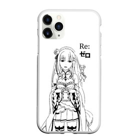 Чехол для iPhone 11 Pro Max матовый с принтом ReZero в городе Новоалтайск, Силикон |  | anime girl | anime heroes | emilia | girl | kawaii | ram | re zero | re:zero | rem | девочка | девушка | жизнь с нуля в альтернативном мире | кавайный | логотипы аниме | персонажи аниме | рам | ре зеро | рем | эмилия