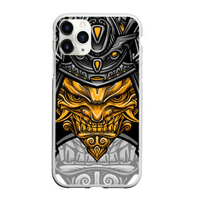 Чехол для iPhone 11 Pro Max матовый с принтом Cyber Samurai в городе Новоалтайск, Силикон |  | Тематика изображения на принте: evil | head | mask | rage | robot | samurai | skull | warrior | арт | воин | гнев | голова | злой | киберпанк | маска | робот | самурай | сёгун | череп | японский