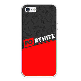 Чехол для iPhone 5/5S матовый с принтом Fortnite в городе Новоалтайск, Силикон | Область печати: задняя сторона чехла, без боковых панелей | Тематика изображения на принте: fortnite | game | абстракция | игра | текстура | фортнайт