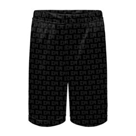 Детские спортивные шорты 3D с принтом Я Много ЕМ в городе Новоалтайск,  100% полиэстер
 | пояс оформлен широкой мягкой резинкой, ткань тянется
 | casual | electronic mushroom | em | eshroomy