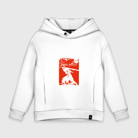 Детское худи Oversize хлопок с принтом Dark Souls в городе Новоалтайск, френч-терри — 70% хлопок, 30% полиэстер. Мягкий теплый начес внутри —100% хлопок | боковые карманы, эластичные манжеты и нижняя кромка, капюшон на магнитной кнопке | dark souls | дарк соулс | игра | персонаж | рпг | рыцарь | средневековье | тёмные души