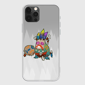 Чехол для iPhone 12 Pro Max с принтом Worthy Heart hunter - лягушка шаман в городе Новоалтайск, Силикон |  | worthy heart hunter | бубен | деревянная маска | лягушка | перья | шаман