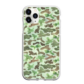 Чехол для iPhone 11 Pro матовый с принтом Весенний камуфляж в городе Новоалтайск, Силикон |  | Тематика изображения на принте: 23 февраля | армия | военная | зелень | камуфляж | листья | маскировка | паттерн | солдат | текстуры