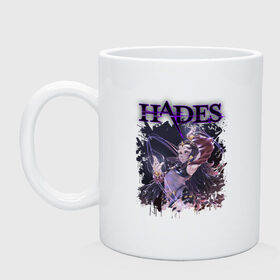 Кружка с принтом Hades Nyx (Z) в городе Новоалтайск, керамика | объем — 330 мл, диаметр — 80 мм. Принт наносится на бока кружки, можно сделать два разных изображения | Тематика изображения на принте: aid | hades | nyx | roguelike | thanatos | zagreus | аид | гадес | загрей | никс | рогалик | танатос