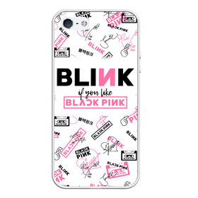 Чехол для iPhone 5/5S матовый с принтом BLACKPINK в городе Новоалтайск, Силикон | Область печати: задняя сторона чехла, без боковых панелей | Тематика изображения на принте: black pink | blackpink | k pop | блэкпинк | дженни | джису | к поп | лиса | розэ