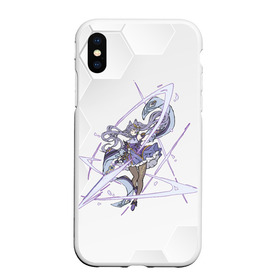 Чехол для iPhone XS Max матовый с принтом Genshin Impact в городе Новоалтайск, Силикон | Область печати: задняя сторона чехла, без боковых панелей | Тематика изображения на принте: anime | game | games | genshin impact | mmo | rpg | анимэ | анме | геншин импакт | игра | игры | ммо | рпг