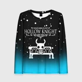 Женский лонгслив 3D с принтом HOLLOW KNIGHT в городе Новоалтайск, 100% полиэстер | длинные рукава, круглый вырез горловины, полуприлегающий силуэт | hollow knight | silk song | silksong | босс | ложный рыцарь | матка жужж | силк сонг | холлоу кнайт | холлоу найт