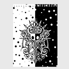 Скетчбук с принтом HOLLOW KNIGHT в городе Новоалтайск, 100% бумага
 | 48 листов, плотность листов — 100 г/м2, плотность картонной обложки — 250 г/м2. Листы скреплены сверху удобной пружинной спиралью | hollow knight | silk song | silksong | босс | ложный рыцарь | матка жужж | силк сонг | холлоу кнайт | холлоу найт