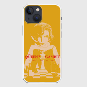 Чехол для iPhone 13 mini с принтом Ход королевы в городе Новоалтайск,  |  | the queens gambit | графика | девушка | королева | шахматы