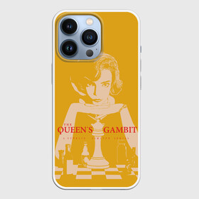 Чехол для iPhone 13 Pro с принтом Ход королевы в городе Новоалтайск,  |  | the queens gambit | графика | девушка | королева | шахматы