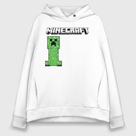 Женское худи Oversize хлопок с принтом Minecraft в городе Новоалтайск, френч-терри — 70% хлопок, 30% полиэстер. Мягкий теплый начес внутри —100% хлопок | боковые карманы, эластичные манжеты и нижняя кромка, капюшон на магнитной кнопке | minecraft | алекс | белый | блоки | ведьма | взрывчатка | визера | волк | гаст | добывать | дракон | зеленый куб | зомби | игра | крафт | крипер | кубики | лошадка | майн | майнкрафт | манкрафт | овечка | оцелот