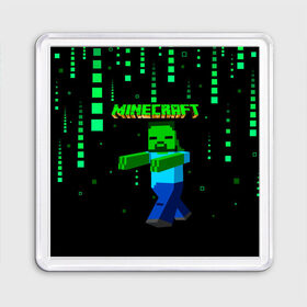 Магнит 55*55 с принтом Minecraft в городе Новоалтайск, Пластик | Размер: 65*65 мм; Размер печати: 55*55 мм | minecraft | алекс | белый | блоки | ведьма | взрывчатка | визера | волк | гаст | добывать | дракон | зеленый куб | зомби | игра | крафт | крипер | кубики | лошадка | майн | майнкрафт | манкрафт | овечка | оцелот