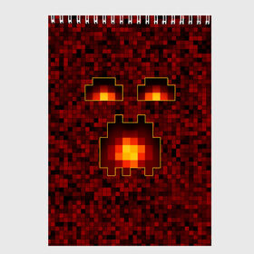 Скетчбук с принтом Minecraft в городе Новоалтайск, 100% бумага
 | 48 листов, плотность листов — 100 г/м2, плотность картонной обложки — 250 г/м2. Листы скреплены сверху удобной пружинной спиралью | minecraft | алекс | белый | блоки | ведьма | взрывчатка | визера | волк | гаст | добывать | дракон | зеленый куб | зомби | игра | крафт | крипер | кубики | лошадка | майн | майнкрафт | манкрафт | овечка | оцелот