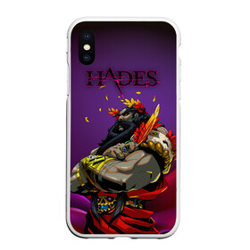 Чехол для iPhone XS Max матовый с принтом Hades в городе Новоалтайск, Силикон | Область печати: задняя сторона чехла, без боковых панелей | game | games | hades | аид | арт | загрей | хадес | хадэс