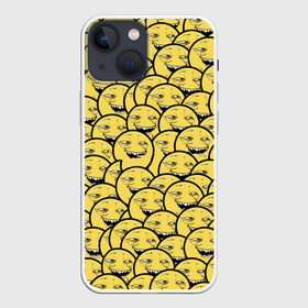 Чехол для iPhone 13 mini с принтом Йоба смайлики в городе Новоалтайск,  |  | meme | динамики | идея | йоба | манера | мемы | образ действия | панда | песик | символ | смайлики | ушан