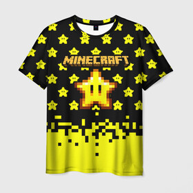 Мужская футболка 3D с принтом Minecraft в городе Новоалтайск, 100% полиэфир | прямой крой, круглый вырез горловины, длина до линии бедер | minecraft | алекс | белый | блоки | ведьма | взрывчатка | визера | волк | гаст | добывать | дракон | зеленый куб | зомби | игра | крафт | крипер | кубики | лошадка | майн | майнкрафт | манкрафт | овечка | оцелот