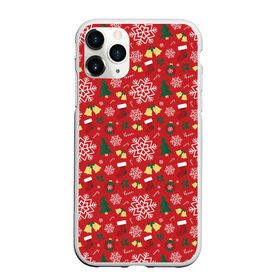 Чехол для iPhone 11 Pro Max матовый с принтом Новый Год в городе Новоалтайск, Силикон |  | christmas | merry christmas | дед мороз | елочные шары | игрушки | новогодняя ёлка | новый год | подарок | праздник | рождество | с новым годом | санта клаус | снегурочка | снежинки | украшения