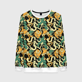 Женский свитшот 3D с принтом Граффити (стрелки) в городе Новоалтайск, 100% полиэстер с мягким внутренним слоем | круглый вырез горловины, мягкая резинка на манжетах и поясе, свободная посадка по фигуре | высказывание | граффити | идея | манера | мемы | надпись | разные | рисунок | символ | стрелки