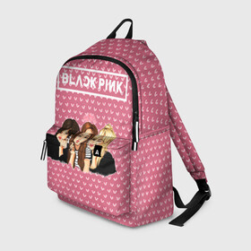 Рюкзак 3D с принтом BlackPink в городе Новоалтайск, 100% полиэстер | лямки с регулируемой длиной, сверху петелька, чтобы рюкзак можно было повесить на вешалку. Основное отделение закрывается на молнию, как и внешний карман. Внутри два дополнительных кармана, один из которых закрывается на молнию. По бокам два дополнительных кармашка | Тематика изображения на принте: blackpink | blink | bts | exo | icecream | jennie | jisoo | korea | kpop | lisa | love | rose | блекпинк | девушки | корея | кпоп | музыка