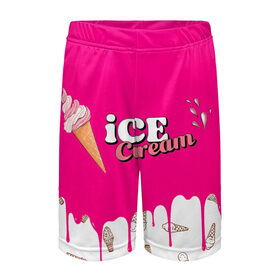 Детские спортивные шорты 3D с принтом Ice Cream BlackPink в городе Новоалтайск,  100% полиэстер
 | пояс оформлен широкой мягкой резинкой, ткань тянется
 | Тематика изображения на принте: blackpink | blink | bts | exo | icecream | jennie | jisoo | korea | kpop | lisa | love | rose | блекпинк | девушки | корея | кпоп | музыка