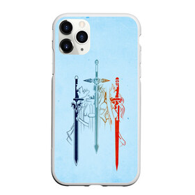 Чехол для iPhone 11 Pro Max матовый с принтом Sword Art Online в городе Новоалтайск, Силикон |  | Тематика изображения на принте: alice | alicization | asuna | kirito | sao | sword art online | underworld | алиса | алисизация | асуна | кирито | мастера меча онлайн | чёрный мечник | юджио