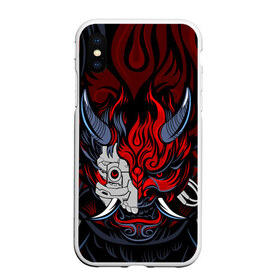 Чехол для iPhone XS Max матовый с принтом SAMURAI LVL UP в городе Новоалтайск, Силикон | Область печати: задняя сторона чехла, без боковых панелей | 2019 | cd project red | cyberpunk 2077 | cyberpunk fashion | hacker | keanu reeves | maelstrom | militech | night city | quadra | samurai | samurai cyberpunk 2077 | sci fi | trauma team | v | ви | киану ривз | киберпанк 2077 | логотип | роб