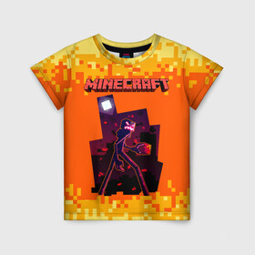 Детская футболка 3D с принтом Minecraft в городе Новоалтайск, 100% гипоаллергенный полиэфир | прямой крой, круглый вырез горловины, длина до линии бедер, чуть спущенное плечо, ткань немного тянется | Тематика изображения на принте: minecraft | алекс | белый | блоки | ведьма | взрывчатка | визера | волк | гаст | добывать | дракон | зеленый куб | зомби | игра | крафт | крипер | кубики | лошадка | майн | майнкрафт | манкрафт | овечка | оцелот