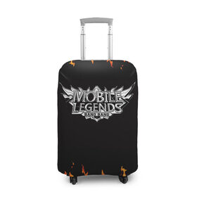 Чехол для чемодана 3D с принтом Mobile Legends в городе Новоалтайск, 86% полиэфир, 14% спандекс | двустороннее нанесение принта, прорези для ручек и колес | mobile legends | mobile legends print | mobile legends: bang bang | белый | для крутых | кофта mobile legends | кружка mobile legends | надпись mobile legends | огонь | принт mobile legends | футболка mobile legends | черный