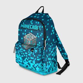 Рюкзак 3D с принтом Minecraft в городе Новоалтайск, 100% полиэстер | лямки с регулируемой длиной, сверху петелька, чтобы рюкзак можно было повесить на вешалку. Основное отделение закрывается на молнию, как и внешний карман. Внутри два дополнительных кармана, один из которых закрывается на молнию. По бокам два дополнительных кармашка | Тематика изображения на принте: minecraft | алекс | белый | блоки | ведьма | взрывчатка | визера | волк | гаст | добывать | дракон | зеленый куб | зомби | игра | крафт | крипер | кубики | лошадка | майн | майнкрафт | манкрафт | овечка | оцелот