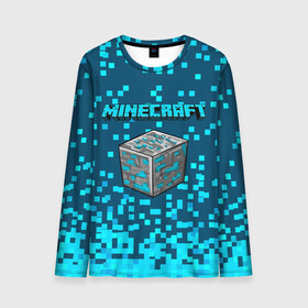 Мужской лонгслив 3D с принтом Minecraft в городе Новоалтайск, 100% полиэстер | длинные рукава, круглый вырез горловины, полуприлегающий силуэт | Тематика изображения на принте: minecraft | алекс | белый | блоки | ведьма | взрывчатка | визера | волк | гаст | добывать | дракон | зеленый куб | зомби | игра | крафт | крипер | кубики | лошадка | майн | майнкрафт | манкрафт | овечка | оцелот