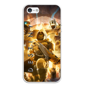 Чехол для iPhone 5/5S матовый с принтом Destiny 2 Beyond Light в городе Новоалтайск, Силикон | Область печати: задняя сторона чехла, без боковых панелей | Тематика изображения на принте: beyond | destiny 2 | light | игра | шутера