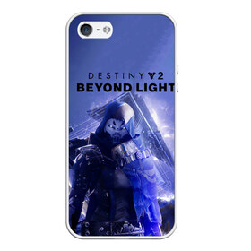 Чехол для iPhone 5/5S матовый с принтом Destiny 2 Beyond Light в городе Новоалтайск, Силикон | Область печати: задняя сторона чехла, без боковых панелей | Тематика изображения на принте: beyond | destiny 2 | light | игра | шутера