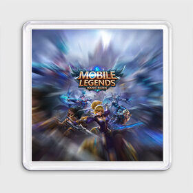 Магнит 55*55 с принтом Mobile Legends (Z) в городе Новоалтайск, Пластик | Размер: 65*65 мм; Размер печати: 55*55 мм | Тематика изображения на принте: 515 unite | bang bang | battle arena | moba | mobile legends | mobile legends bang bang | online battle arena