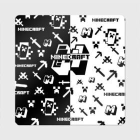 Магнит виниловый Квадрат с принтом Minecraft в городе Новоалтайск, полимерный материал с магнитным слоем | размер 9*9 см, закругленные углы | minecraft | алекс | белый | блоки | ведьма | взрывчатка | визера | волк | гаст | добывать | дракон | зеленый куб | зомби | игра | крафт | крипер | кубики | лошадка | майн | майнкрафт | манкрафт | овечка | оцелот