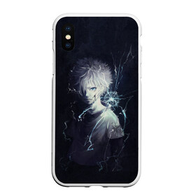 Чехол для iPhone XS Max матовый с принтом Киллуа Золдик в городе Новоалтайск, Силикон | Область печати: задняя сторона чехла, без боковых панелей | hunter x hunter | kirua zorudikku | охотник | охотник х охотник | хантер | хантер х хантер