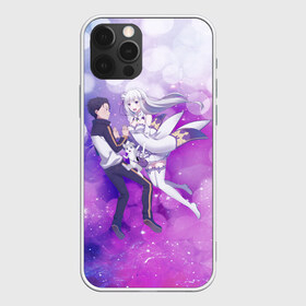 Чехол для iPhone 12 Pro Max с принтом Эмилия и Субару в городе Новоалтайск, Силикон |  | Тематика изображения на принте: anime | emilia | re zero | re: zero kara hajimeru isekai seikatsu | re: жизнь с нуля в альтернативном мире | subaru | ре зеро | субару | эмилия