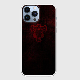 Чехол для iPhone 13 Pro Max с принтом Невероятно темный Черный Клевер в городе Новоалтайск,  |  | asta | black clover | bulls | акума | аста | быки | демон | пятилистник | черный клевер