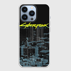 Чехол для iPhone 13 Pro с принтом Город CYBERPUNK 2077 в городе Новоалтайск,  |  | 2077 | cyberpunk | cyberpunk 2077 | город | игра | киберпанк | панк