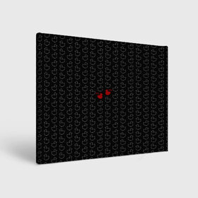 Холст прямоугольный с принтом уточки в городе Новоалтайск, 100% ПВХ |  | black | doodle | white | белое | забавно | минимализм | птицы | текст | утки | черное