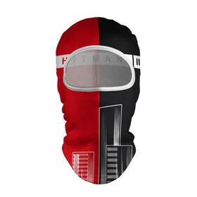 Балаклава 3D с принтом Hitman III - Город в городе Новоалтайск, 100% полиэстер, ткань с особыми свойствами — Activecool | плотность 150–180 г/м2; хорошо тянется, но при этом сохраняет форму. Закрывает шею, вокруг отверстия для глаз кайма. Единый размер | hitman | hitman 3 | hitman iii | город | красный | надпись | половина | хитман | хитман 3 | черный