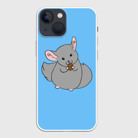 Чехол для iPhone 13 mini с принтом Шиншилла в городе Новоалтайск,  |  | животное | минимализм | мотивация | текст | шиншилла
