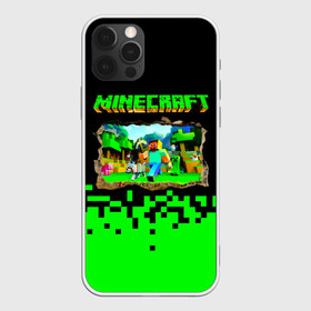 Чехол для iPhone 12 Pro Max с принтом Minecraft в городе Новоалтайск, Силикон |  | Тематика изображения на принте: minecraft | алекс | белый | блоки | ведьма | взрывчатка | визера | волк | гаст | добывать | дракон | зеленый куб | зомби | игра | крафт | крипер | кубики | лошадка | майн | майнкрафт | манкрафт | овечка | оцелот