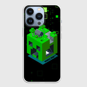Чехол для iPhone 13 Pro с принтом Minecraft в городе Новоалтайск,  |  | minecraft | алекс | белый | блоки | ведьма | взрывчатка | визера | волк | гаст | добывать | дракон | зеленый куб | зомби | игра | крафт | крипер | кубики | лошадка | майн | майнкрафт | манкрафт | овечка | оцелот