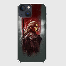 Чехол для iPhone 13 mini с принтом The Wticher 3D в городе Новоалтайск,  |  | Тематика изображения на принте: cyberpunk | hunter | monsters | netflix | sd project red | serials | sword | the witcher | актёр | ведьмак | воин | волк | выживание | геральт | игра | кровавый барон | магия | меч | монстры | нетфликс | седой | сериалы | сражения