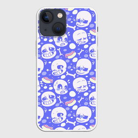 Чехол для iPhone 13 mini с принтом Undertale в городе Новоалтайск,  |  | game | games | undertale | андертеил | андертэйл | игра | игры | приключения | скелет
