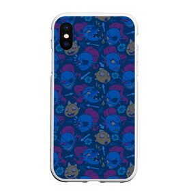 Чехол для iPhone XS Max матовый с принтом Undertale в городе Новоалтайск, Силикон | Область печати: задняя сторона чехла, без боковых панелей | game | games | undertale | андертеил | андертэйл | игра | игры | приключения | скелет